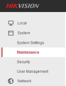 maintenance-hikvision