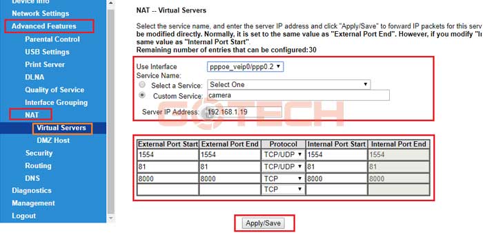tim-kiem-port-forwarding-virtual-sever-tuy-chinh-cac-thong-so