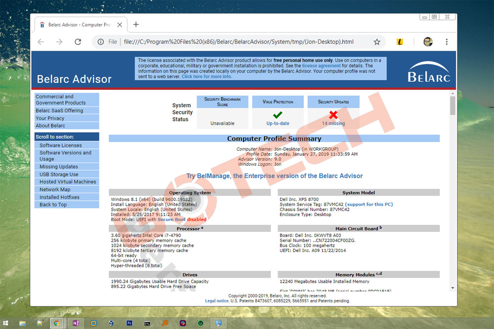 phan-mem-Belarc-Advisor