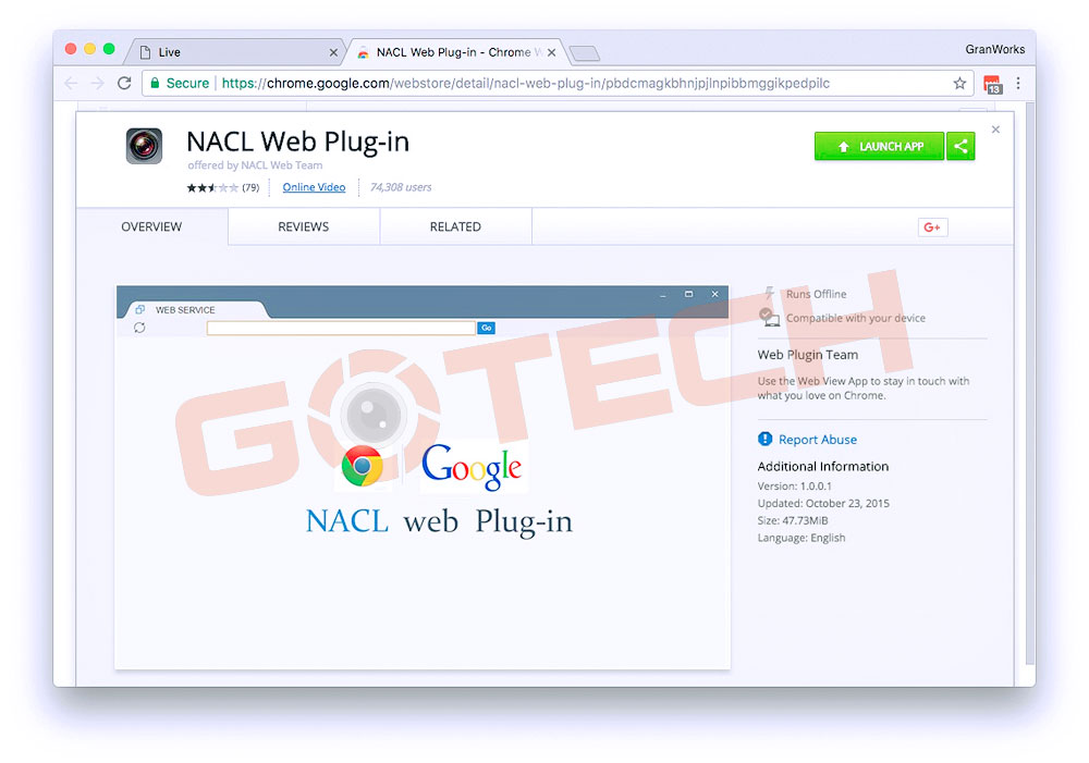 nacl-web-plug-in-chrome
