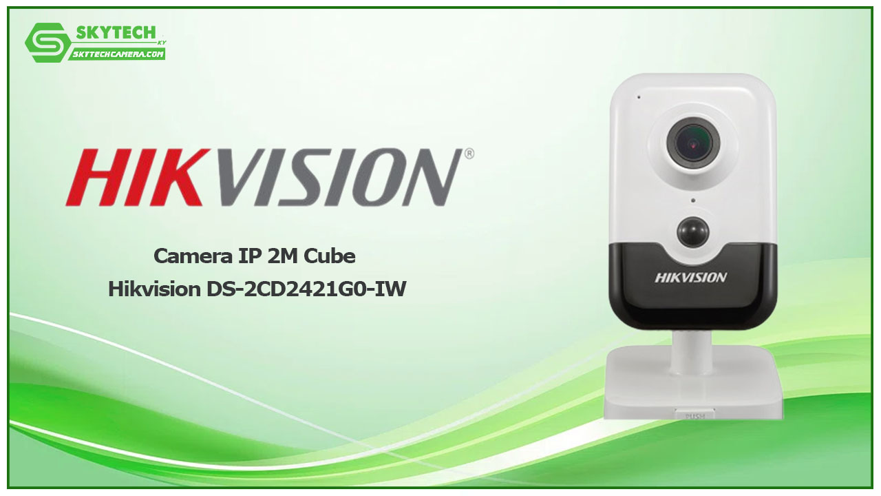 Camera IP 2M Cube Hikvision DS-2CD2421G0-IW-2