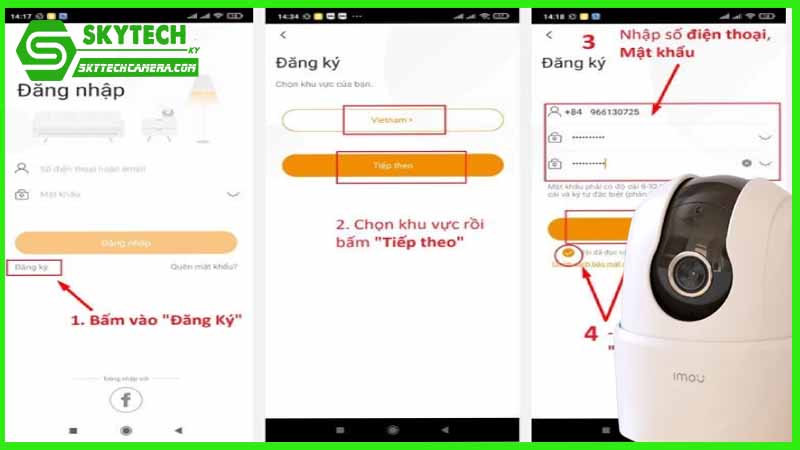 Hướng dẫn cài đặt và cấu hình camera Imou IPC-TA42CP
