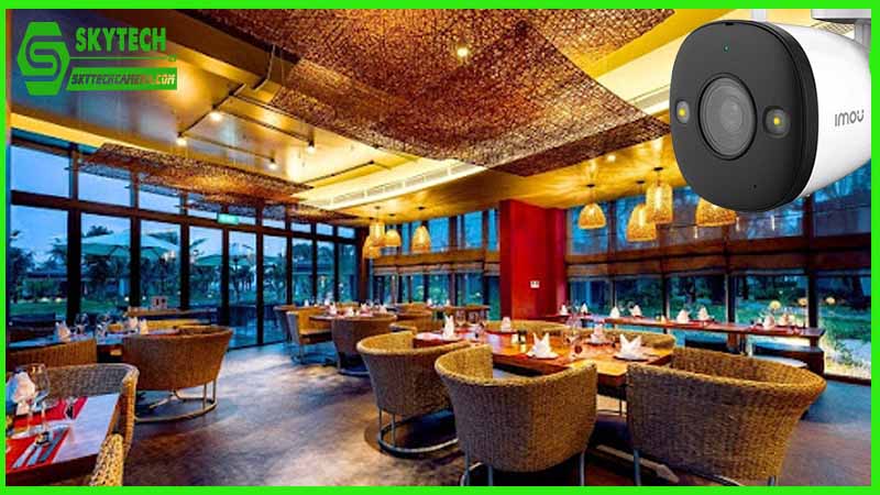 Cải thiện bảo mật cho nhà hàng và khách sạn với camera Imou IPC-F22FP tích hợp AI