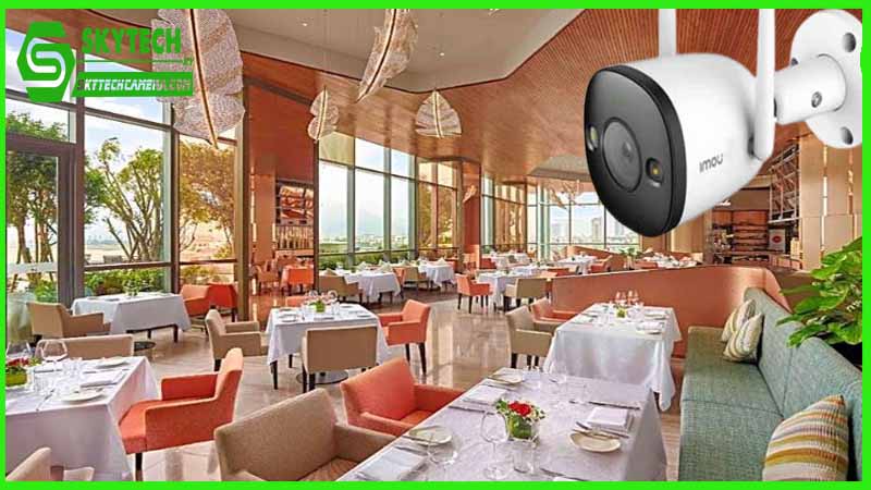 Giám sát an ninh từ xa 24/7 cho khách sạn và nhà hàng với camera Imou IPC-F22FP