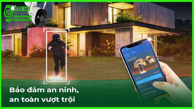 Bảo mật tối đa cho ngôi nhà của bạn với Camera Imou IPC-F52FP
