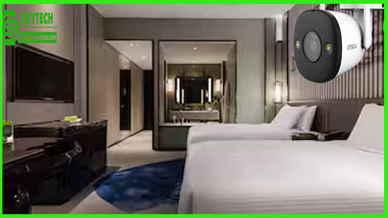 Bảo vệ khu vực xung quanh khách sạn với camera Imou IPC-F22FP.
