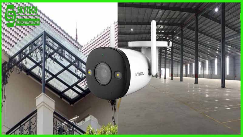 Cách sử dụng Camera Imou IPC-F52FP để giám sát các khu vực khó tiếp cận
