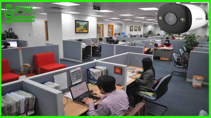 Cách sử dụng Camera Imou IPC-F52FP để theo dõi các khu vực nguy cơ cao tại doanh nghiệp