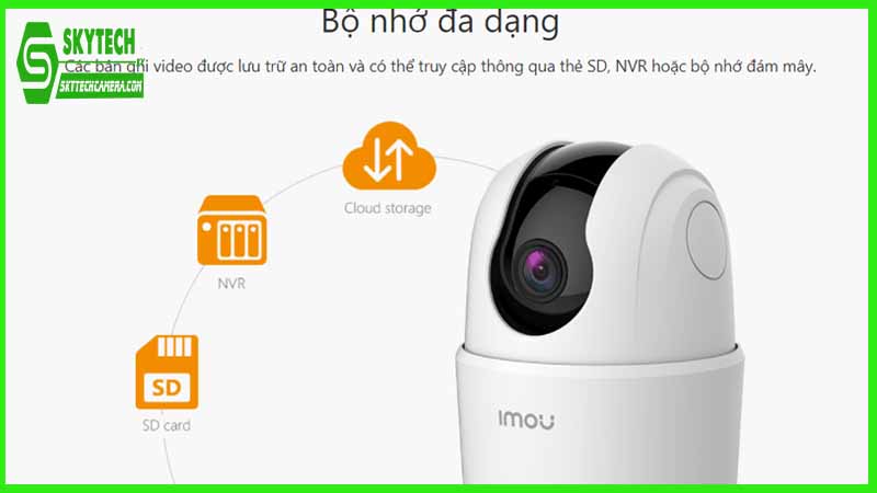 Cài đặt chế độ ghi hình khi có chuyển động trên camera Imou IPC-TA42CP