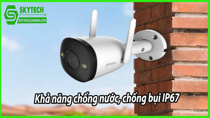 Camera Imou IPC-F52FP giúp cải thiện an ninh tại các khu vực chung cư