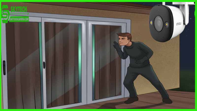 Camera Imou IPC-F22FP giúp bảo vệ nhà ở của bạn khỏi các nguy cơ trộm cắp.