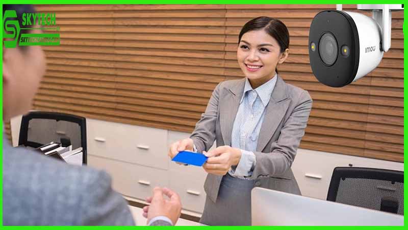 Camera Imou IPC-F22FP giúp bảo vệ tài sản của khách hàng trong khách sạn và nhà hàng