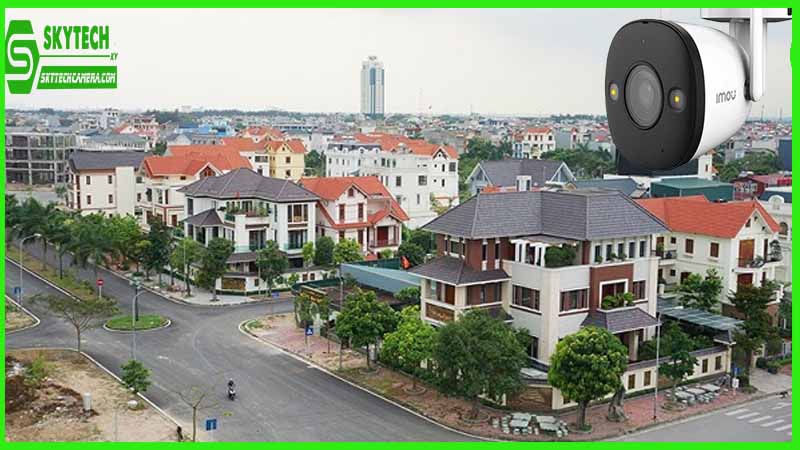 Camera Imou IPC-F22FP giúp giám sát mọi khu vực trong khu đô thị một cách dễ dàng