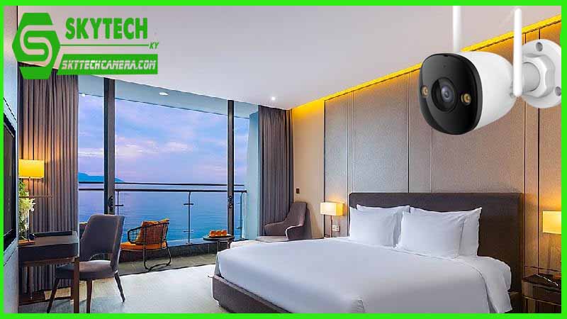 Camera Imou IPC-F22FP và các tính năng nổi bật giúp bảo vệ khách sạn.