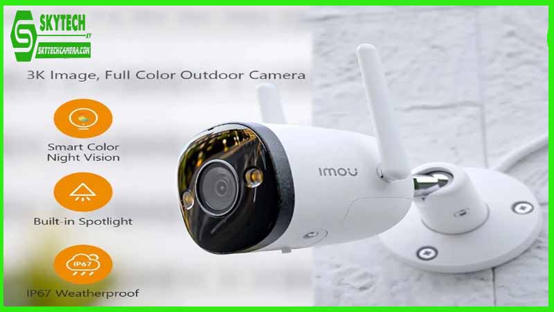 Camera Imou IPC-F52FP với công nghệ nhận diện khuôn mặt và các ứng dụng an ninh