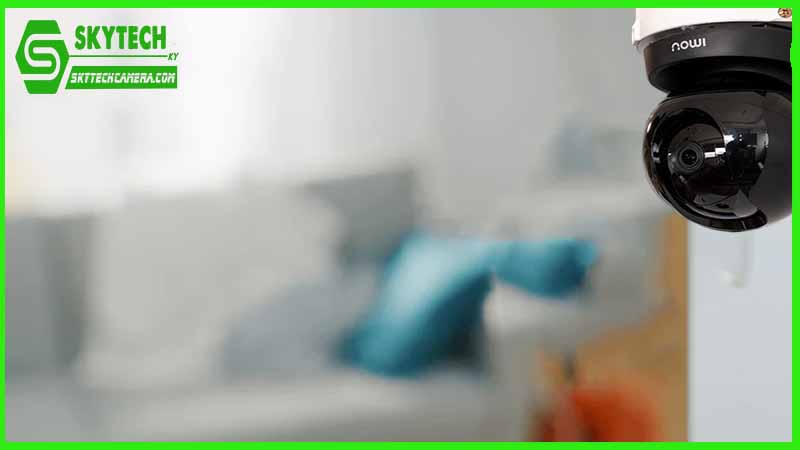 Camera giúp giám sát các khu vực như phòng khách, phòng ngủ
