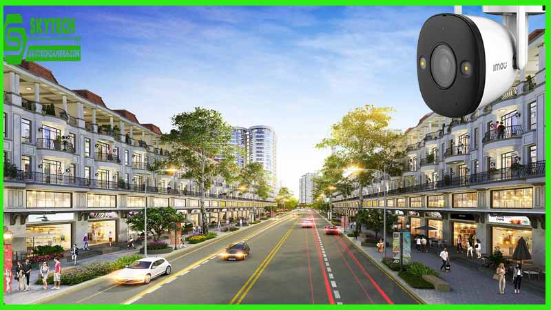 Công nghệ AI trong camera Imou IPC-F22FP giúp giám sát an ninh hiệu quả cho khu đô thị