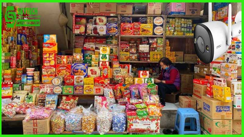 Giám sát an ninh cửa hàng bán lẻ bằng Camera Imou IPC-F52FP