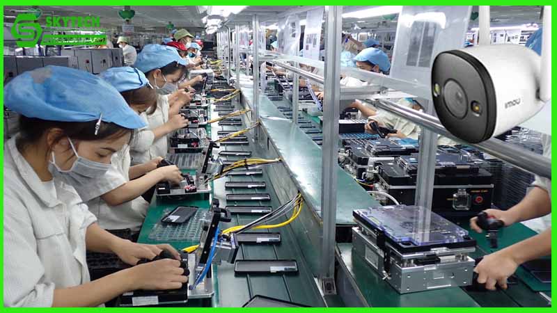 Giám sát kho hàng và khu vực sản xuất với Camera Imou IPC-F52FP