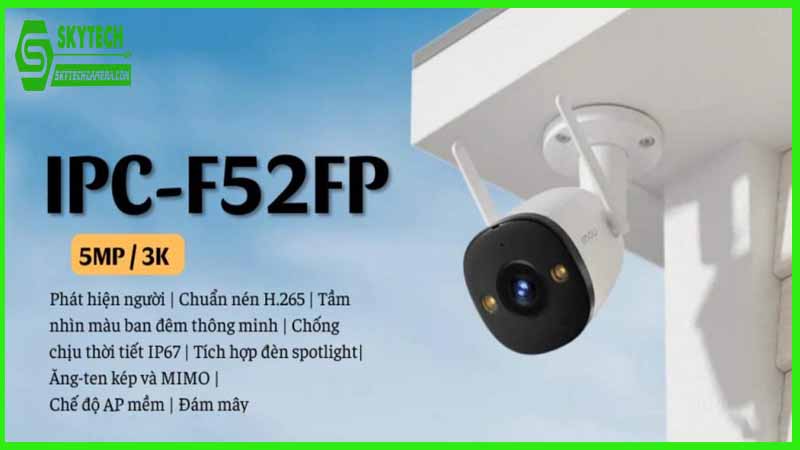 Hướng dẫn bảo mật dữ liệu với Camera Imou IPC-F52FP cho doanh nghiệp