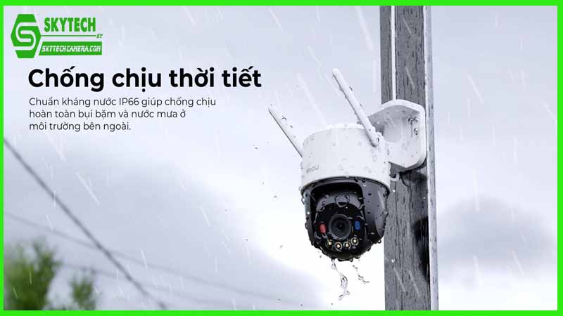 Khám phá tính năng chống nước và bụi của Camera IMOU Cruiser SC 5MP cho khu vực kho bãi