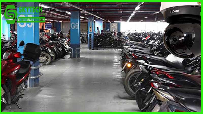 Lắp Đặt Camera Giám Sát Cho Khu Vực Gửi Xe Của Khu Trọ