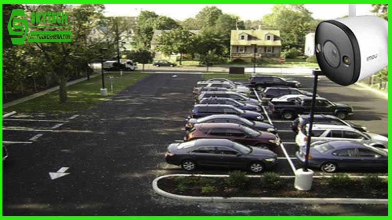 Lắp đặt Camera Imou IPC-F52FP cho các không gian rộng như sân vườn, bãi đỗ xe