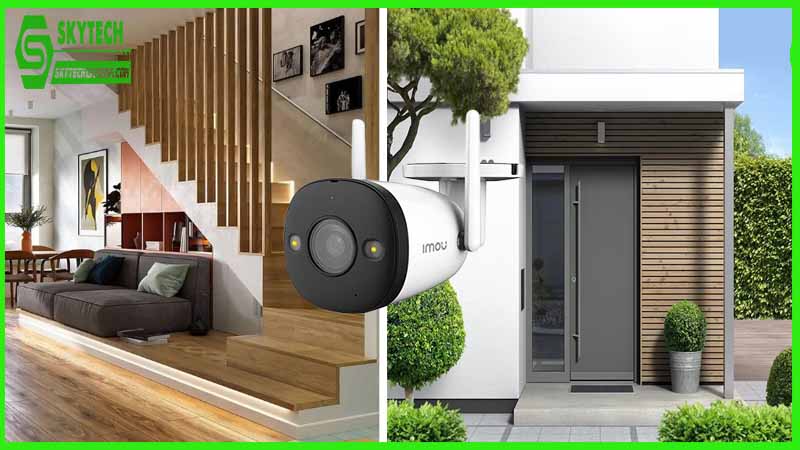 Lắp Đặt Camera Imou IPC-F52FP Cho Khu Vực Cầu Thang Và Cửa Ra Vào Để Đảm Bảo An Ninh