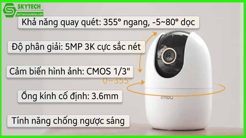 Lợi ích của việc sử dụng Camera IMOU IPC -A52P cho gia đình