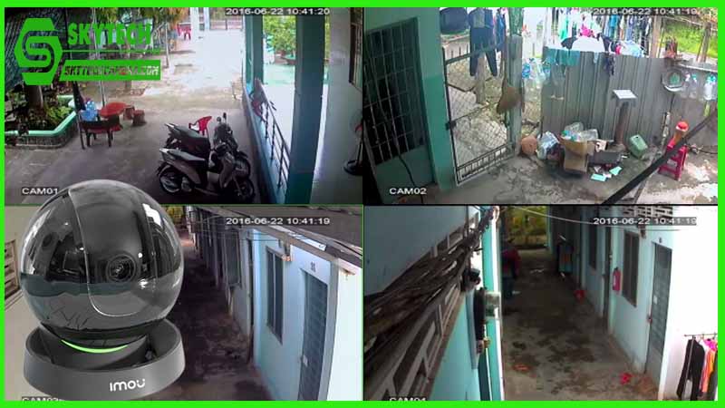 Quản lý hiệu quả việc ra vào khu trọ qua camera giám sát