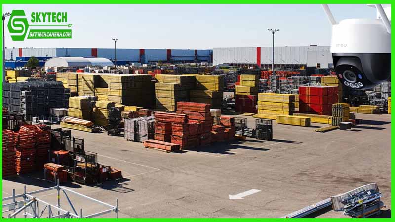 Sử dụng Camera IMOU Cruiser SC 5MP để giám sát và bảo vệ hàng hóa trong khu vực ngoài trời