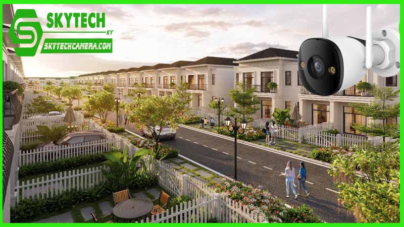 Sử dụng camera Imou IPC-F22FP để giám sát an ninh khu đô thị 24/7