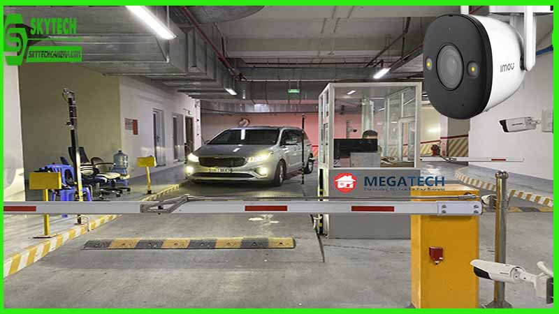 Sử dụng camera Imou IPC-F22FP để giám sát khu vực đỗ xe tại khách sạn và nhà hàng