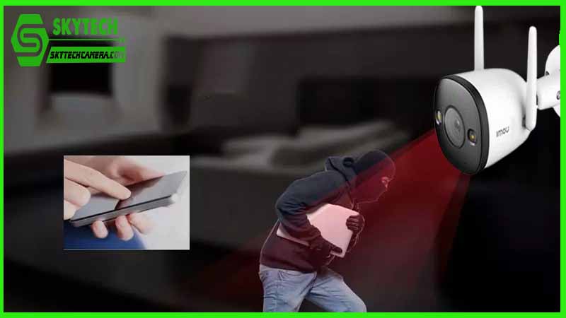 Tính năng phát hiện chuyển động trên camera Imou IPC-F22FP cho an ninh nhà hàng