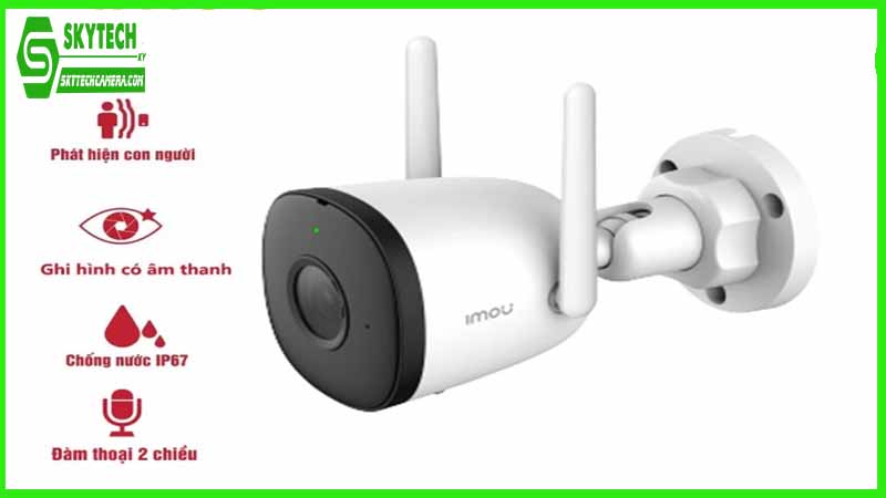 Tính năng thông minh của Camera Imou IPC-F52FP trong việc nhận diện sự thay đổi trong khu vực giám sát