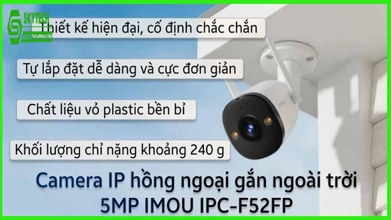 Tối ưu hóa hệ thống camera an ninh cho nhà ở bằng Camera Imou IPC-F52FP