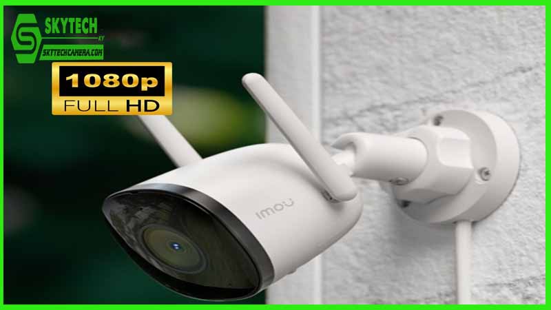 Camera Imou IPC-F22FP giúp quản lý an ninh cho các khu phố trong khu đô thị.