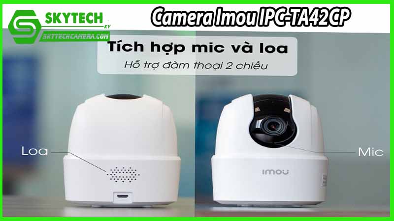 Camera Imou IPC-TA42CP và công nghệ AI trong nhận diện khuôn mặt