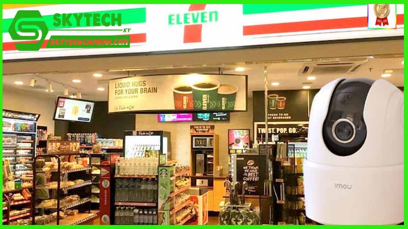 Sử dụng camera Imou IPC-TA42CP để giám sát và cảnh báo an ninh cho cửa hàng 24/7