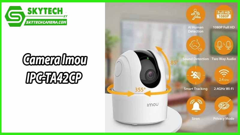 Sử dụng camera Imou IPC-TA42CP trong các khu dân cư để ngăn ngừa trộm cắp
