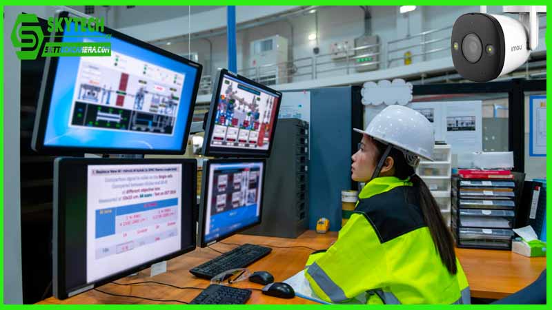 Camera Imou IPC-F52FP: Giám sát nhân viên và hoạt động sản xuất tại doanh nghiệp