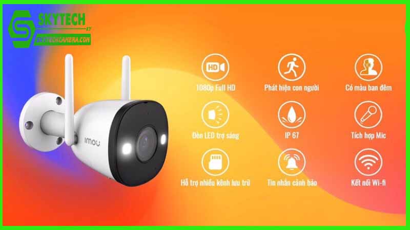 Camera Imou IPC-F22FP giúp giảm thiểu các vụ trộm cắp trong các khu nhà ở và khách sạn