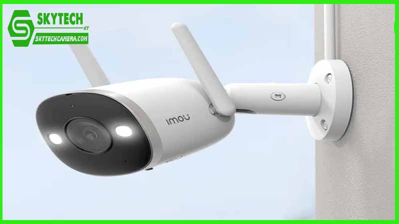 Camera Imou IPC-F22FP với tính năng nhận diện khuôn mặt giúp bảo vệ an ninh khách sạn.