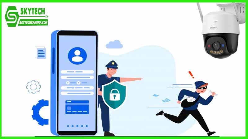 Sử dụng Camera IMOU Cruiser SC 5MP để giám sát và bảo vệ các khu vực vắng người