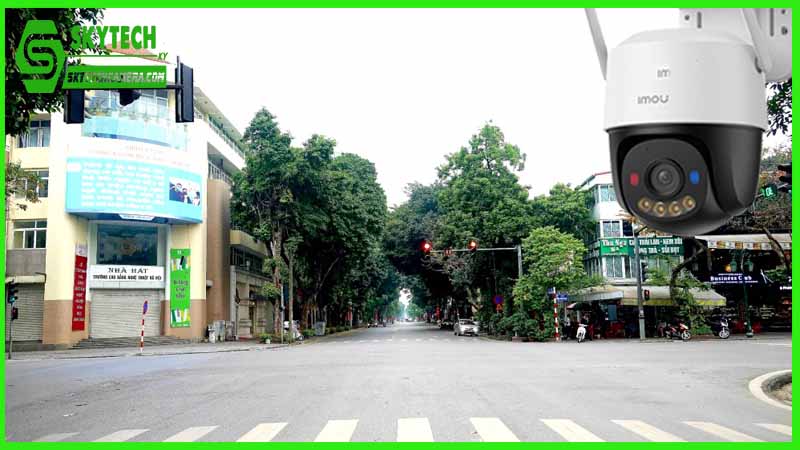 Sử dụng Camera IMOU Cruiser SC 5MP để giám sát và bảo vệ tài sản trong khu vực vắng vẻ hoặc không có người giám sát