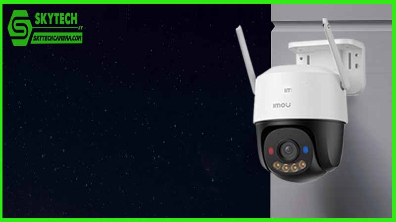 Chế độ xem ban đêm của Camera IMOU Cruiser SC 5MP giúp bảo vệ tài sản 24/7