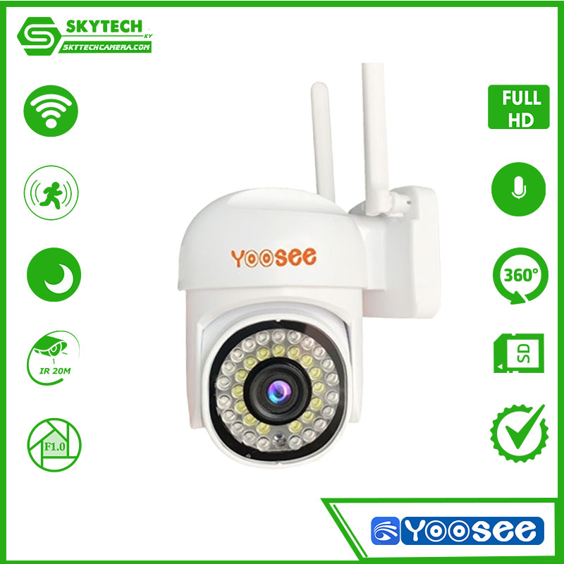 Camera YOOSEE NGOAITROI XOAY 360 2.0 megapixel