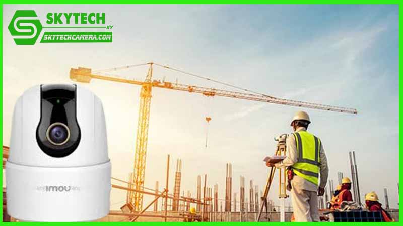 Ứng dụng camera Imou IPC-TA42CP trong việc giám sát và bảo vệ các công trình xây dựng