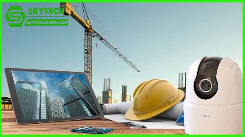 Ứng dụng camera Imou IPC-TA42CP trong việc giám sát và bảo vệ các công trình xây dựng