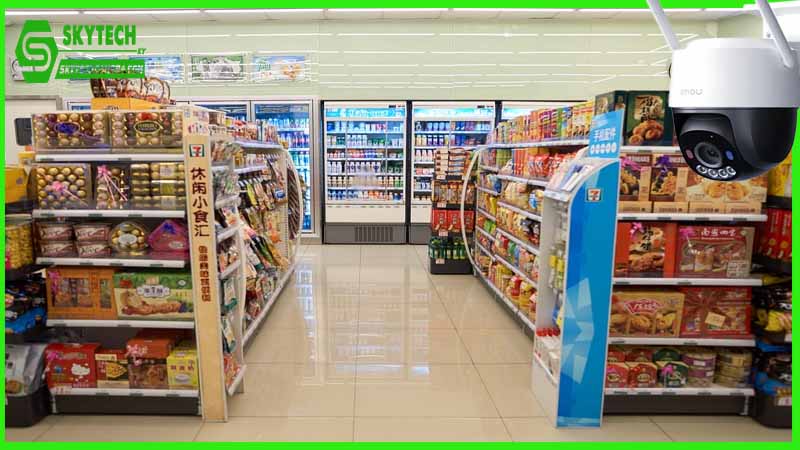 Lắp đặt Camera IMOU Cruiser SC 5MP giúp bảo vệ cửa hàng của bạn suốt ngày đêm